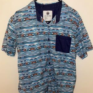 On The Byas short sleeve button down